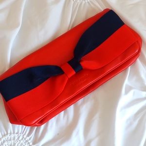 Kate spade nylon bow clutch